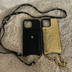 Bundle of (2) Bandolier cases and straps for iPhone 13 Pro Max